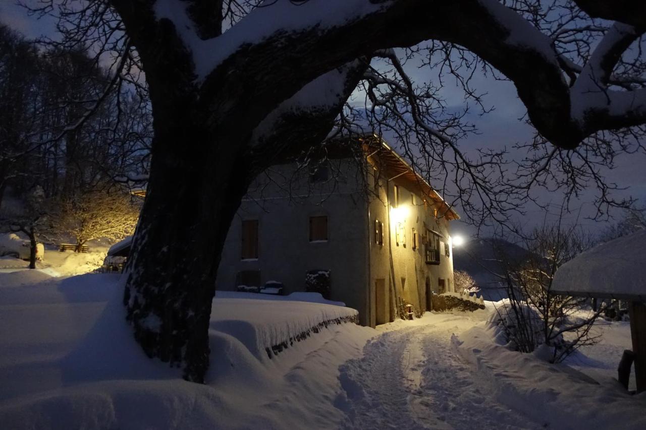 Camera De Le Rondole, Maso Postel - 500 Mt Strada Sterrata Pergine Valsugana Exterior photo
